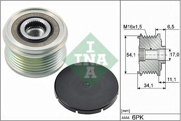 Шкив генератора INA, 535017910