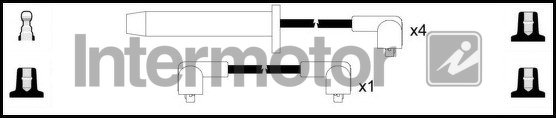 Провода зажигания INTERMOTOR, 83078