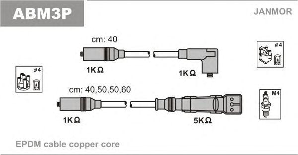 Комплект проводов JANMOR, ABM3P