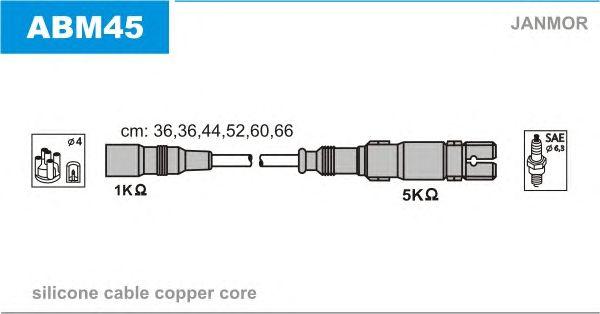 Комплект проводов JANMOR, ABM45