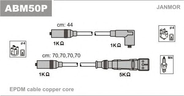 Комплект проводов JANMOR, ABM50P