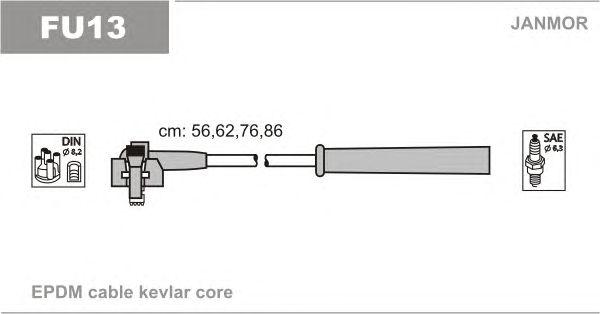 Комплект проводов JANMOR, FU13