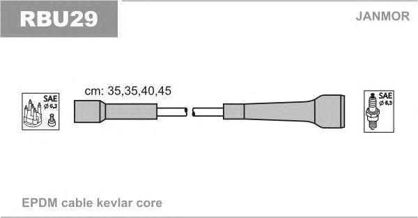 Комплект проводов JANMOR, RBU29