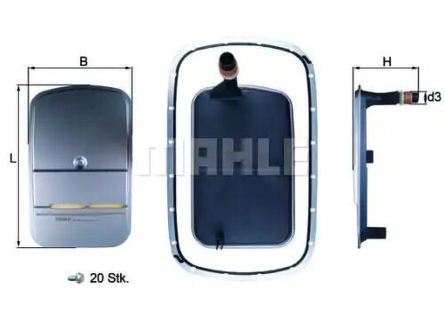 LT-1018 Фильтр АКПП LYNXauto KNECHTMAHLE, HX159KIT