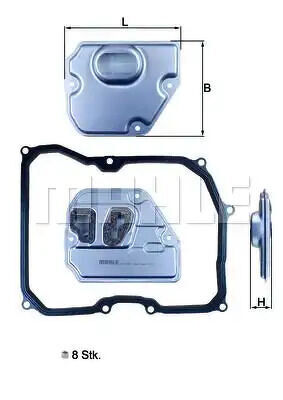 Фильтр масляный сетчатый KNECHTMAHLE, HX169KIT