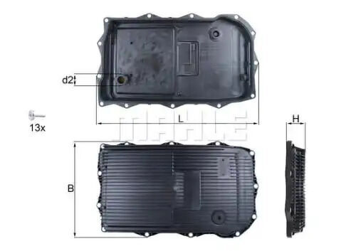 Элемент фильтрующий гидравлический KNECHTMAHLE, HX184KIT