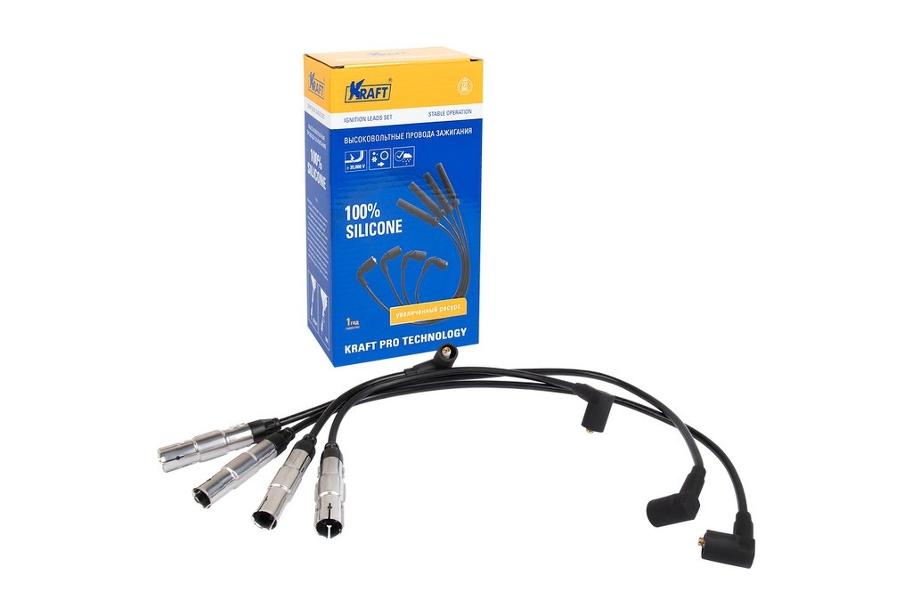 KT 042411_Провода зажигания вв VW Passat (00-10) 1.6-2.0 OBERKRAFT KRAFT, KT042411