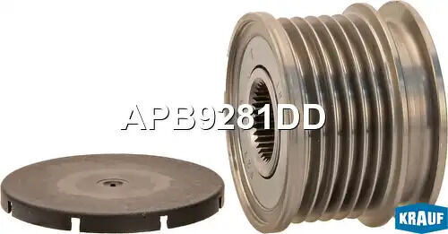 Шкив обгонный генератора KRAUF, APB9281DD