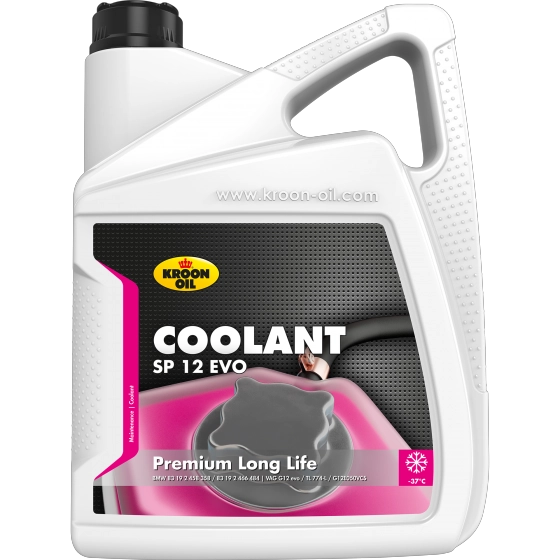Жидкость охлаждающая coolant sp 12 evo 5l KROON-OIL, 36952