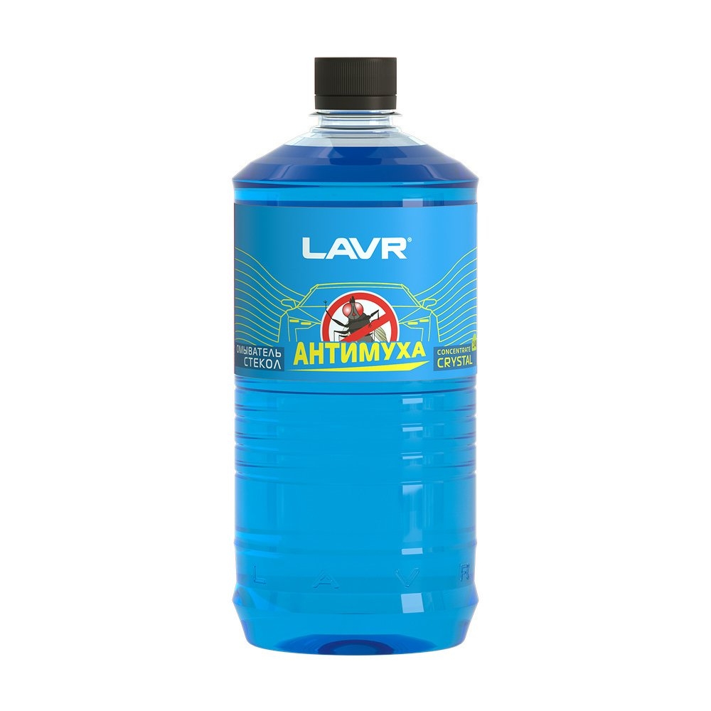 Омыватель стекол Антимуха Crystal Концентрат, 1 л LAVR, LN1227