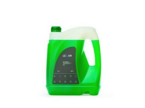 Антифриз LECAR G-11 (5 КГ) ЗЕЛЕНЫЙ ФИРМ.УПАК LECAR LECAR, LECAR000021210