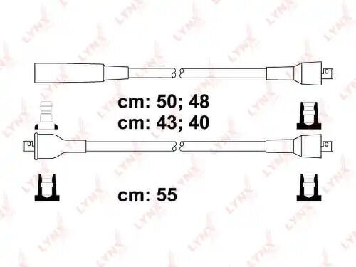 Провода высоковольтные LADA 2101-07 LINX, SPE4605