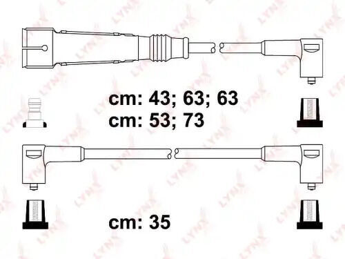 Провода высоковольтные AUDI 80100A6 LINX, SPE8005
