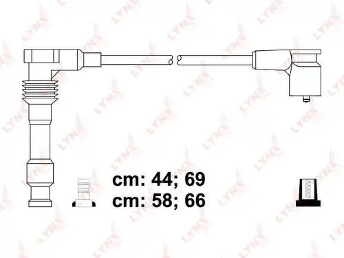 Провода высоковольтные OPEL Astra 1,4-2,0 92-01Vectra A 2,0 16V 90-95Vectra B 1,6 95>  Corsa 1,4-1,8 94-00 LINX, SPE8011