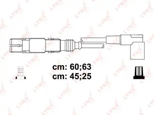 Провода высоковольтные AUDI A3 1,6 00> LINX, SPE8036