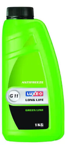 Антифриз -40 LONG LIFE G11 ЗЕЛЕНЫЙ 1КГ (12ШТ) LUXE, 667