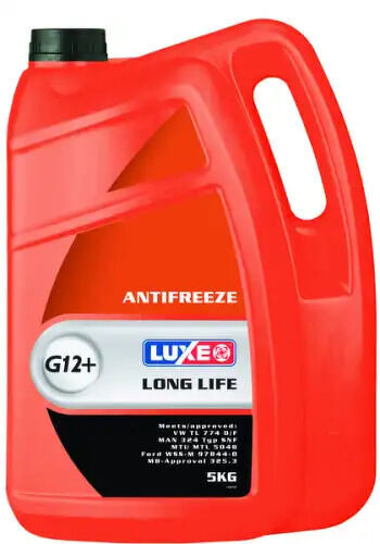 Антифриз -40 LONG LIFE G12+ КРАСНЫЙ 5КГ (4ШТ) LUXE, 673