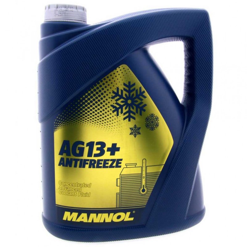 Антифриз AG13 + + (-75) 5л фиолетовый MANNOL, 54053