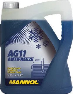 ЖИДКОСТЬ ОХЛОЖДАЮЩАЯ НИЗКОЗАМЕРЗАЮЩАЯ MANNOL LONGTERM ANTIFREEZE AG 11-40 С, 5 Л. MANNOL, 5541