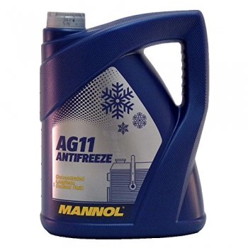 Антифриз КОНЦЕТРАТ СИНИЙ MANNOL ANTIFREEZE LONGTERM AG11 -75 5Л (5,6КГ) MANNOL, 5629