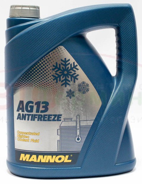 КОНЦЕНТРАТ ЖИДКОСТИ ОХЛАЖДАЮЩЕЙ НИЗКОЗАМЕРЗАЮЩЕЙ MANNOL LONGTERM ANTIFREEZE AG13 5L MANNOL, 98836