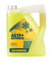 Антифриз Antifreeze AG13 + -40 ЖЕЛТЫЙ Advanced 5л MANNOL, MN40145