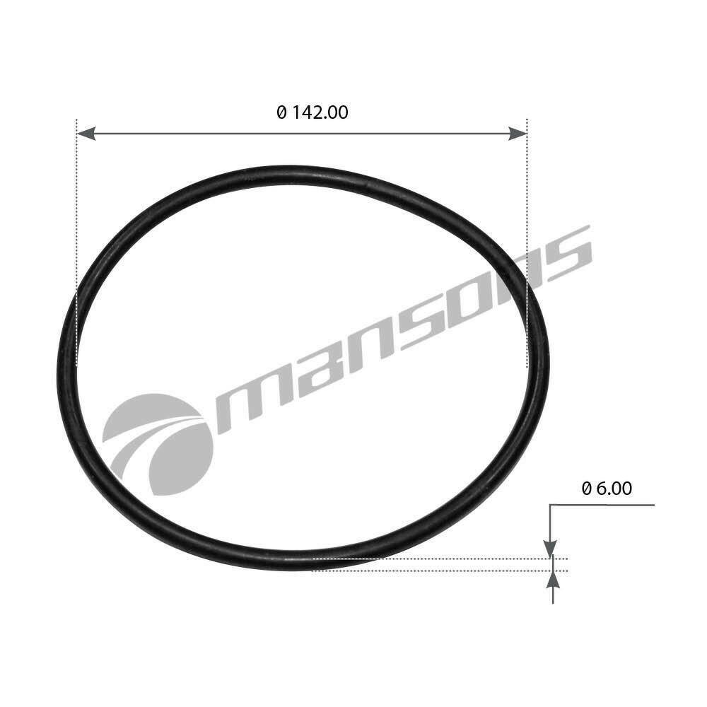 КОЛЬЦО РЕЗИНОВОЕ MANSONS, 100009