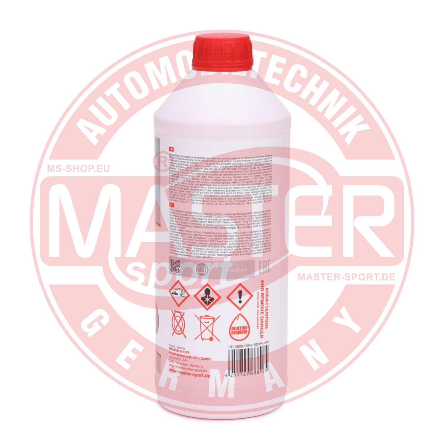 Антифриз MASTER-SPORT, 91301G122