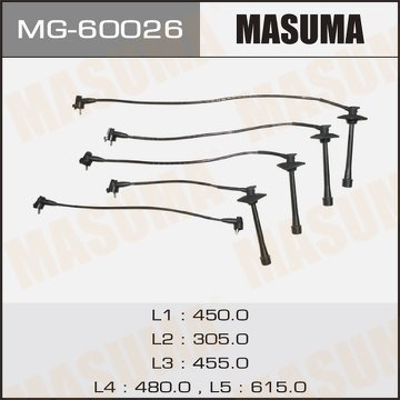 Провода высоковольтные (комплект) MASUMA, MG60026