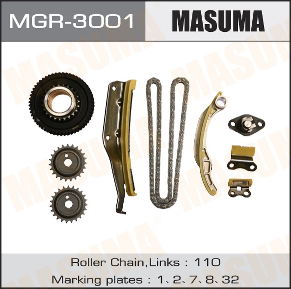 Комплект цепи ГРМ 4M41 MASUMA, MGR3001