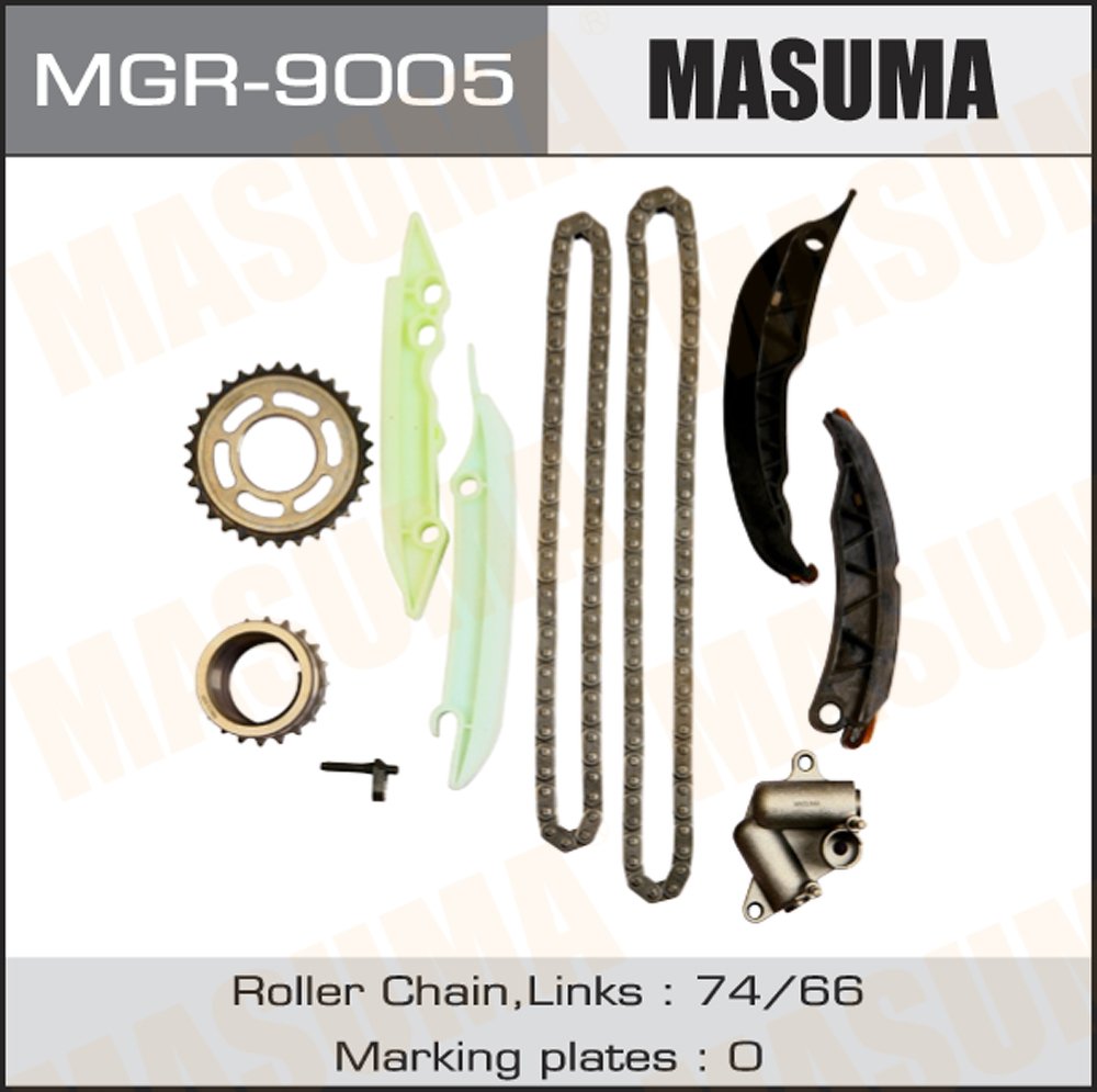Комплект цепи ГРМ 204D4 MASUMA, MGR9005