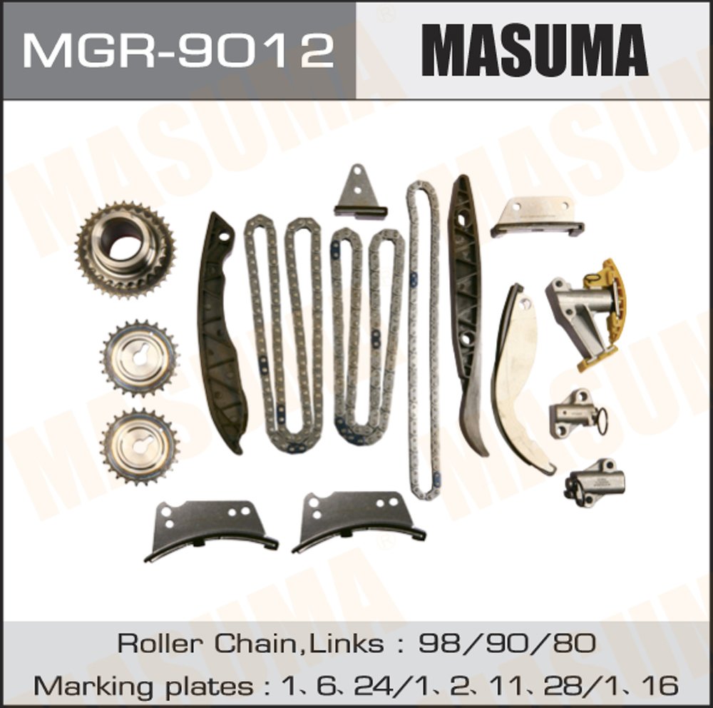 Комплект цепи ГРМ D4CB MASUMA, MGR9012