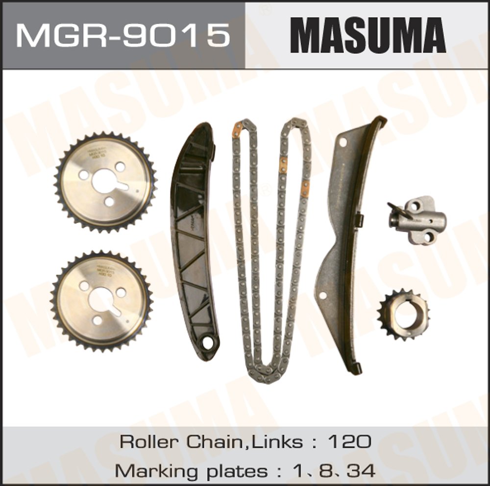 Комплект цепи ГРМ LMU MASUMA, MGR9015