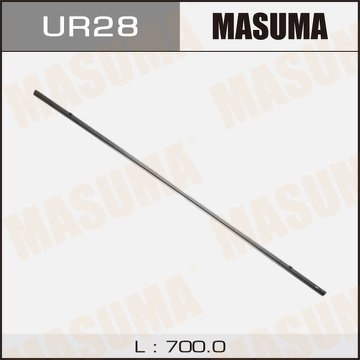 Лента щетки для каркасного стеклоочистителя MU-028t (8 мм) MASUMA, UR28