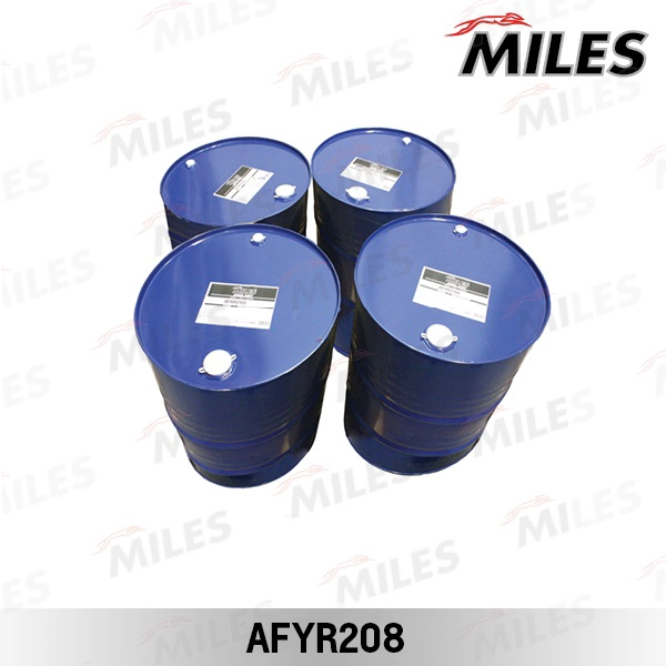 Антифриз готовый G12G12+ (жёлтый) 220 кг MILES, AFYR208