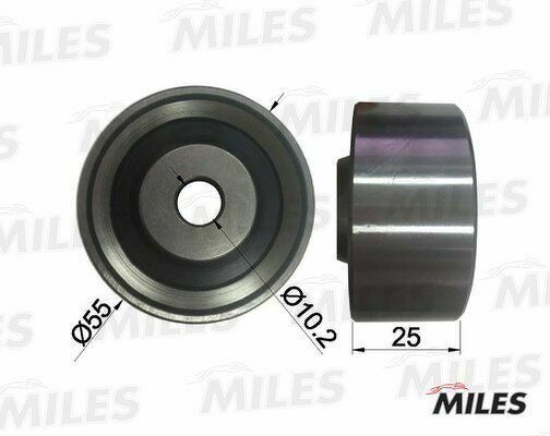 Ролик направляющий  ГРМ MILES, AG02004
