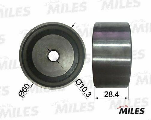 Ролик направляющий  ГРМ MILES, AG02014