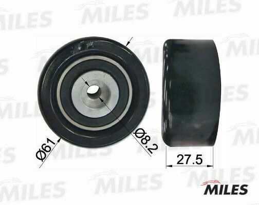 Ролик направляющий  ГРМ MILES, AG02019