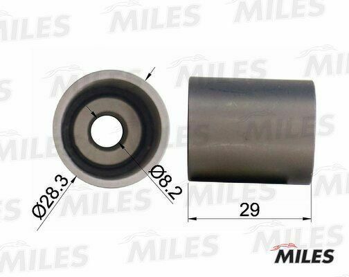 Ролик направляющий  ГРМ MILES, AG02026