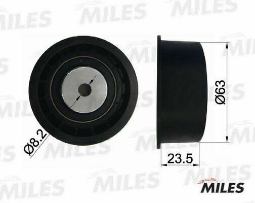 Ролик направляющий  ГРМ MILES, AG02038