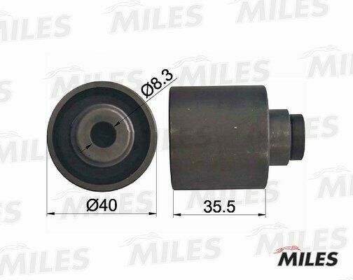 Ролик направляющий  ГРМ MILES, AG02047