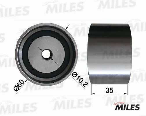Ролик натяжного механизма  ГРМ MILES, AG02065