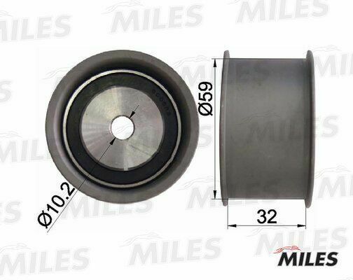 Ролик направляющий  ГРМ MILES, AG02086