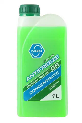 Жидкость охлаждающая NGN GR (GREEN) ANTIFREEZE 1L, 1л NGN, V172485624