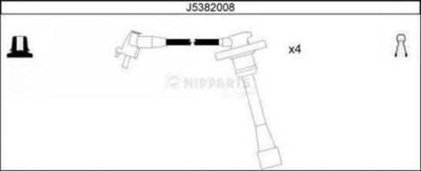 Провода высоковольтные NIPPARTS, J5382008
