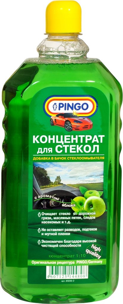 Моющий концентрат для стеклоочистителей (летняя омывающая жидкость) PINGO, 850302