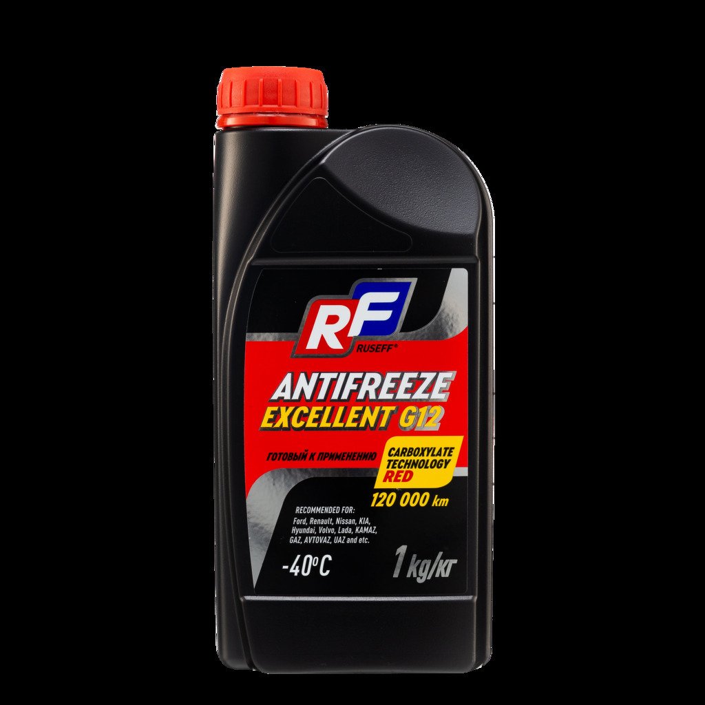 Антифриз ANTIFREEZE EXCELLENT G12 40 (1кг) RUSEFF, 17357N