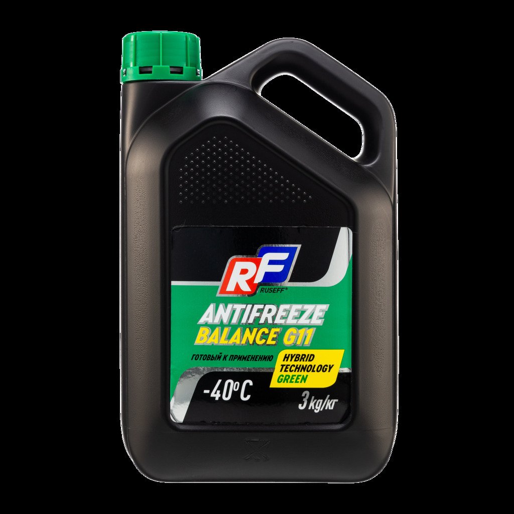 Антифриз ANTIFREEZE Balance G11 40 (3кг) RUSEFF, 17462N