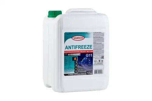 Антифриз Samson EU-Standard G11, 10 кг (зел.) SAMSON, 803207