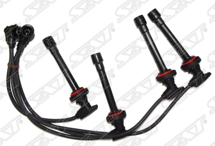 Провода высоковольтные NISSAN CUBE Z10 99-MICRAMARCH K11 CGA3DECG10DECG13DE 99-02 (кругл.резин.) SAT, ST22440AN200